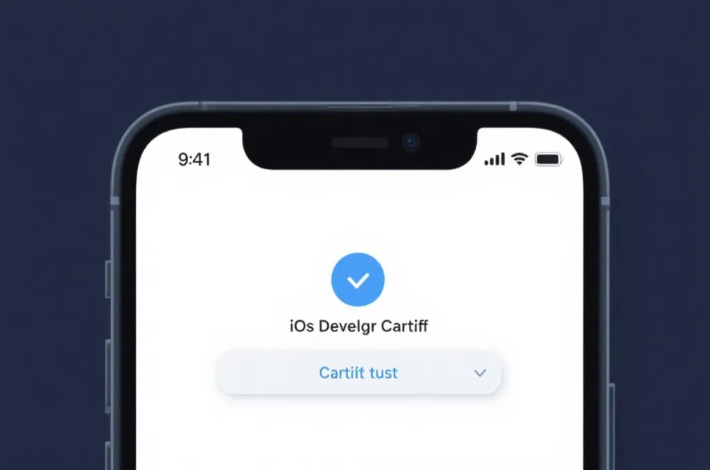 iOS确认信任企业级开发者证书弹窗界面